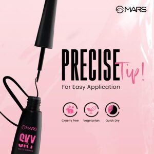 MARS Skyliner Liquid Matte Eyeliner – Smudge-Proof, Water Resistant, Long Lasting, 4.5ml