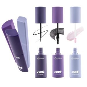 MARS TRIO Treat 3-in-1 Eye Makeup Kit – Eyeliner, Mascara & Eyeshadow, Travel-Friendly, Long-Lasting, 24.5g