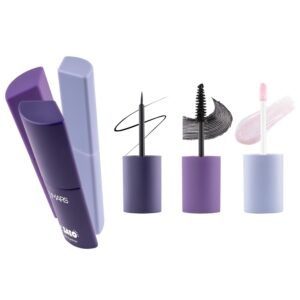 MARS TRIO Treat 3-in-1 Eye Makeup Kit – Eyeliner, Mascara & Eyeshadow, Travel-Friendly, Long-Lasting, 24.5g