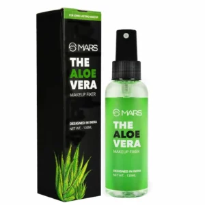 MARS The Aloe Vera Makeup Fixer – Hydrating Makeup Setting Spray & Primer, Dewy Finish, SPF 15, 130ml