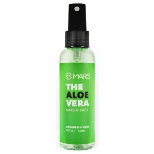 MARS The Aloe Vera Makeup Fixer – Hydrating Makeup Setting Spray & Primer, Dewy Finish, SPF 15, 130ml