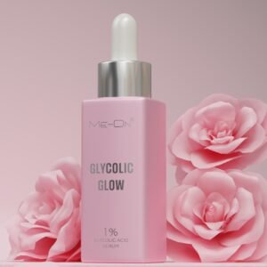 ME-ON Glycolic Glow Face Serum – 1% Glycolic Acid for Bright, Smooth Skin – 30ml