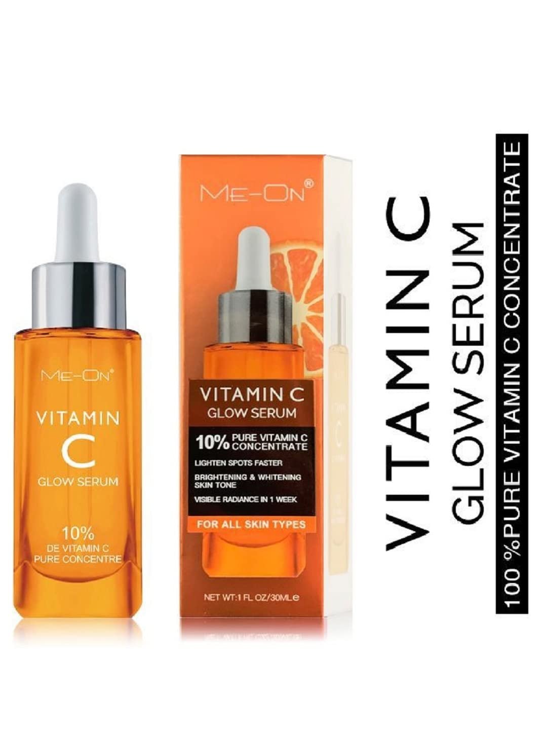 ME-ON Vitamin C Face Serum – Anti-Ageing & Skin Repair – 30ml