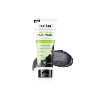 Maliao Charcoal Face Wash | Activated Charcoal Cleanser for Oil Control & Deep Cleansing – 100 g