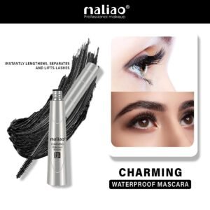 Maliao Charming Waterproof Mascara – Long-Lasting, Smudge-Proof, Volumizing & Curling, 9ml