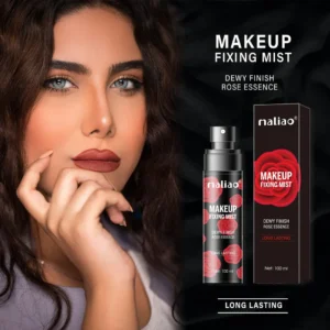 Maliao Dewy Finish Makeup Fixing Mist – Hydrating Rose Essence, Long-Lasting & Lightweight Setting Spray, 100ml