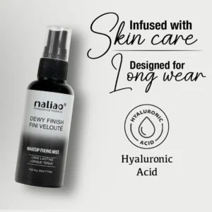 Maliao Dewy Finish Velvet Makeup Fixing Mist – Hydrating, Long-Lasting Setting Spray for Radiant Glow, 80ml