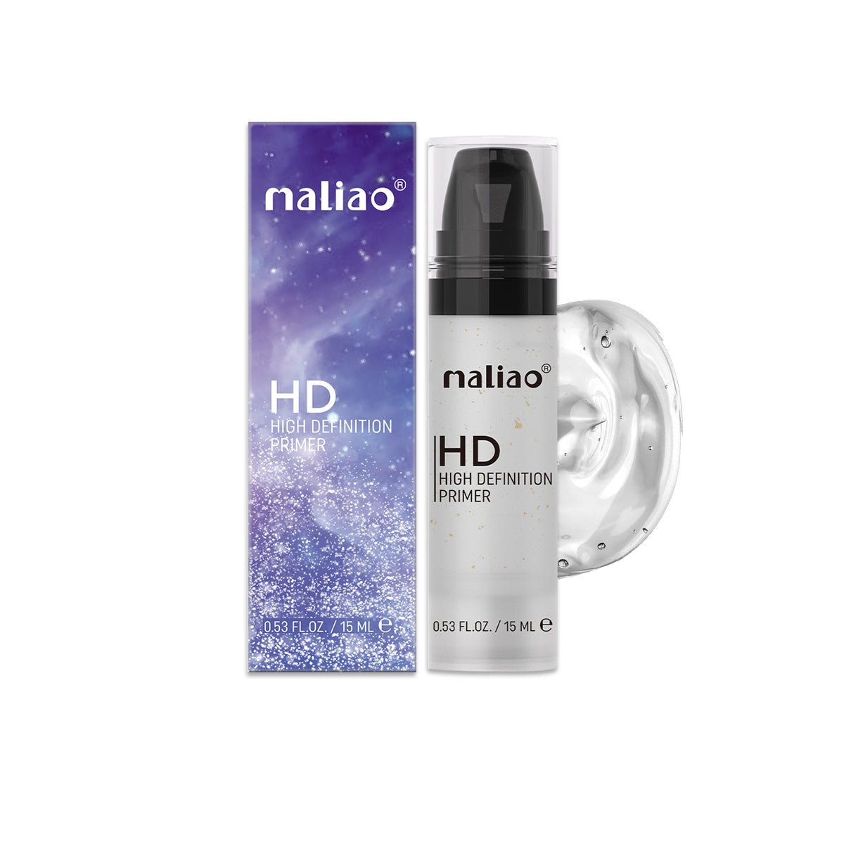 Maliao HD High Definition Primer – Pore-Minimizing, Mattifying, Long-Lasting Makeup Base, 15ml