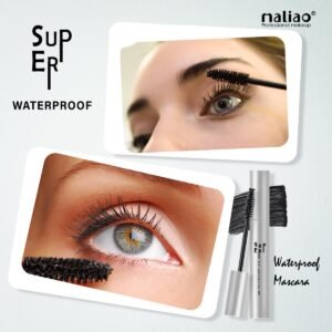 Maliao Long Lasting Super Waterproof Mascara – Intense Volume, No Clump, Washable & Suitable for Sensitive Eyes, 10ml