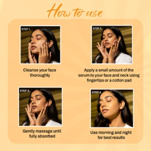Maliao Magic Perfect Nectar Royal Vitamin C+E Serum – Glow Restoring & Nourishing – 30ml