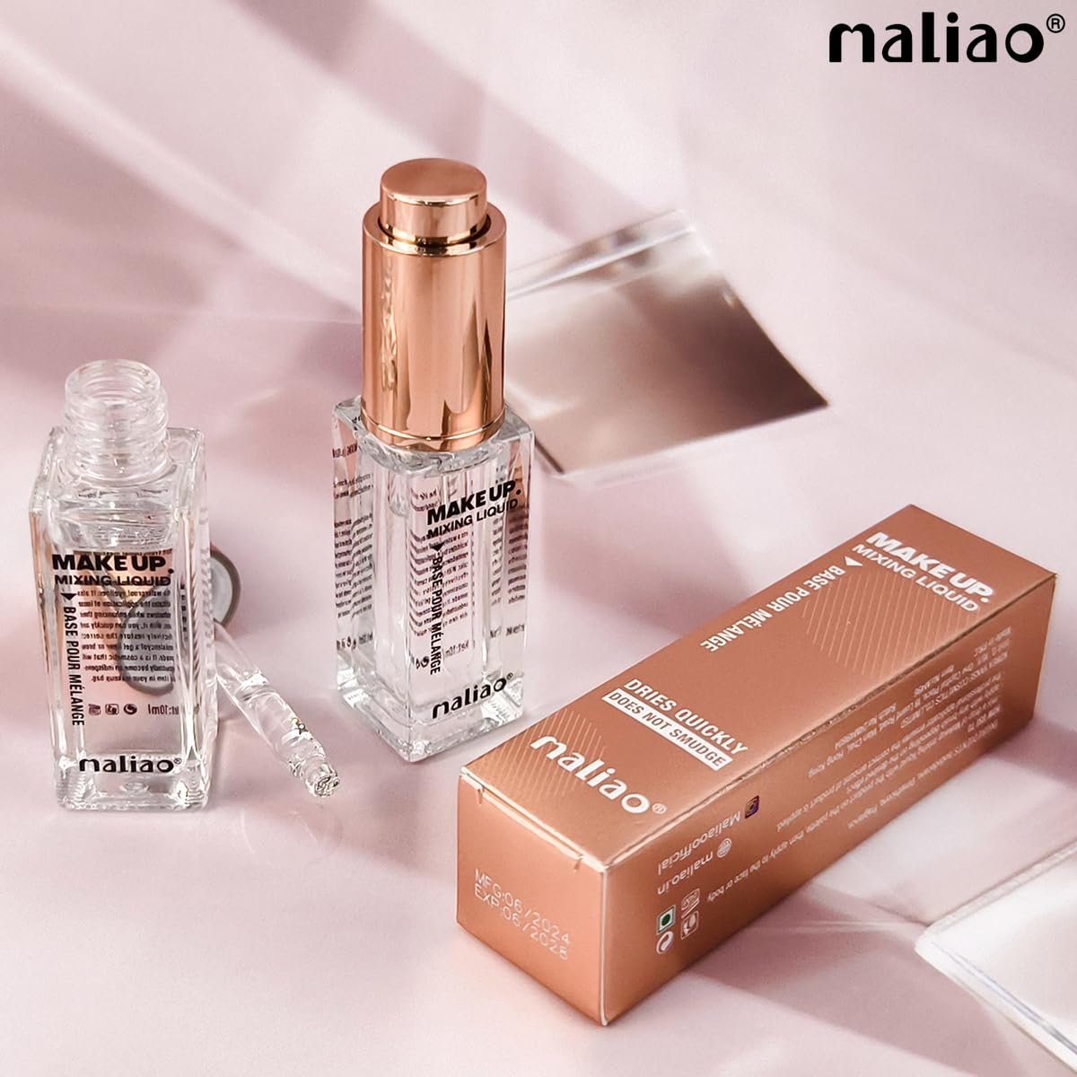Maliao Makeup Mixing Liquid Serum – Lightweight, Hydrating, Enhances Makeup Longevity - 10ml - Image 3