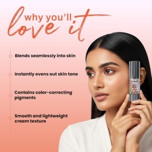 Maliao Natural One Step Correct Corrector – Skin Tone Correcting Serum & Brightening Primer – 40g