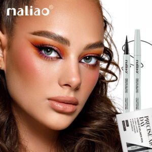 Maliao Precise All Day Liquid Eyeliner Pen – Waterproof, Non-Transfer, Matte Finish