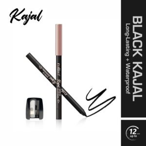 Maliao Super HD Black Kajal – 12H Long Lasting, Waterproof & Matte Finish | 1.3g