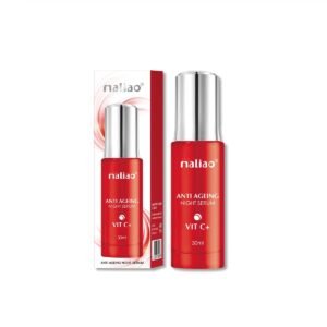 Maliao Vit C+ Anti-Ageing Night Serum – Collagen Boost & Skin Renewal – 30ml