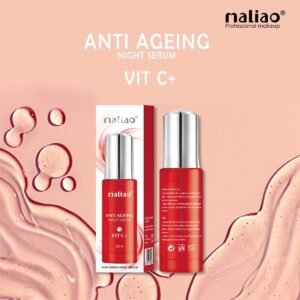 Maliao Vit C+ Anti-Ageing Night Serum – Collagen Boost & Skin Renewal – 30ml
