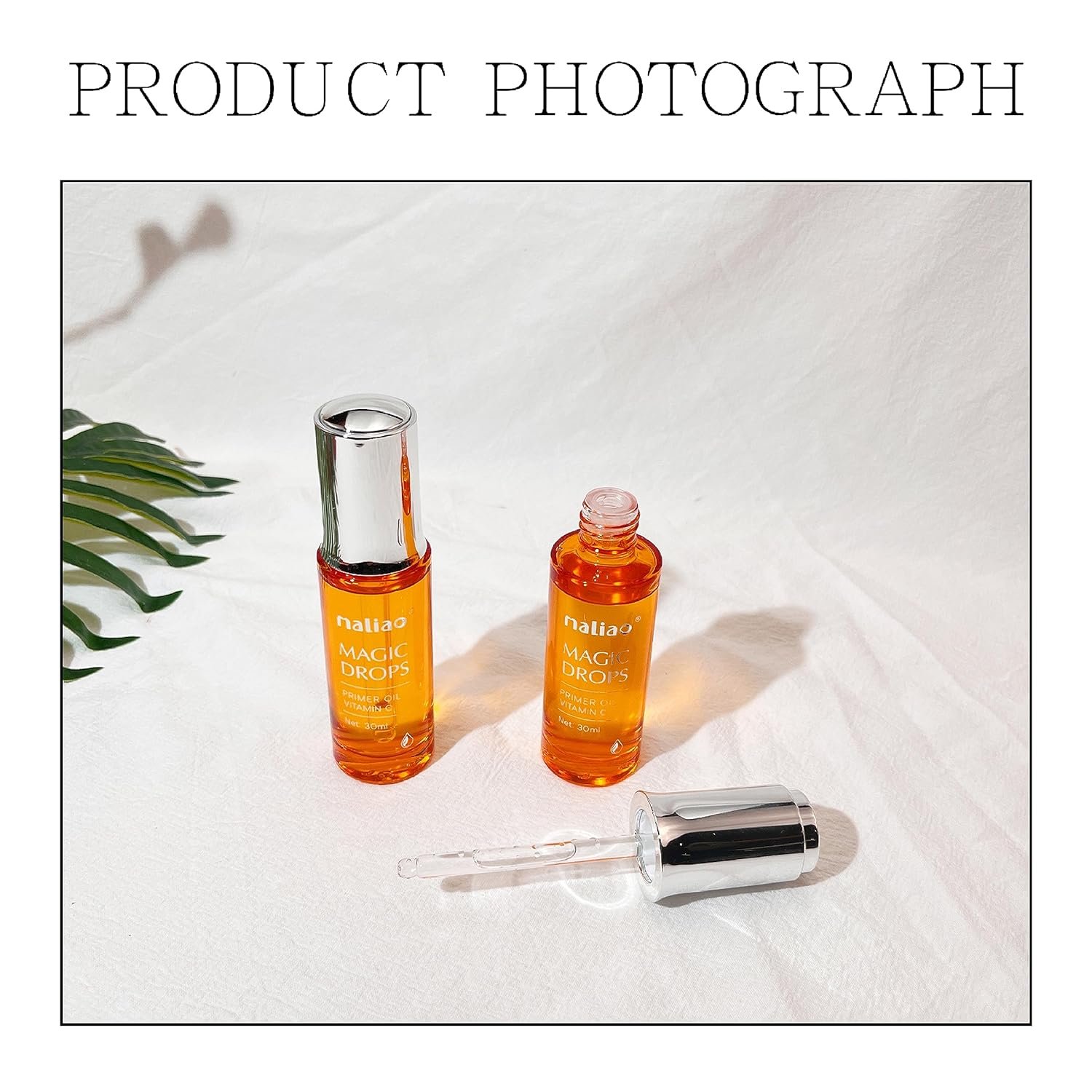 Maliao Vit C+ Magic Drops Primer Oil – Radiance Boosting, Hydrating & Makeup-Ready Base, 30ml - Image 5