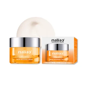 Maliao Vitamin C Glow Boosting Cream – Makeup Glow Cream for Radiant, Hydrated Skin – 50g