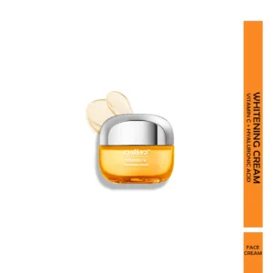 Maliao Whitening Cream with Vitamin C, Glutathione & Hyaluronic Acid – Brightening, Repair & Hydration – 50g