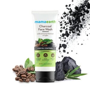 Mamaearth Charcoal Face Wash with Activated Charcoal & Coffee – Oil Control & Detox - 100ml