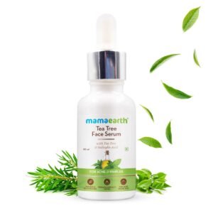 Mamaearth Tea Tree Face Serum – Anti-Acne & Oil Control with Salicylic Acid – 30ml