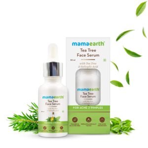 Mamaearth Tea Tree Face Serum – Anti-Acne & Oil Control with Salicylic Acid – 30ml
