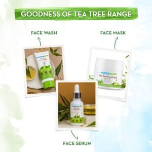 Mamaearth Tea Tree Oil-Free Moisturizer – With Salicylic Acid for Acne & Oily Skin – 80g