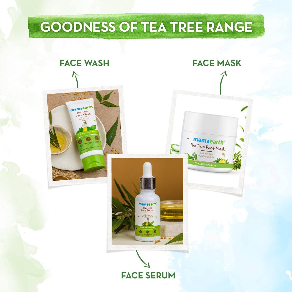 Mamaearth Tea Tree Oil-Free Moisturizer – With Salicylic Acid for Acne & Oily Skin – 80g - Image 3