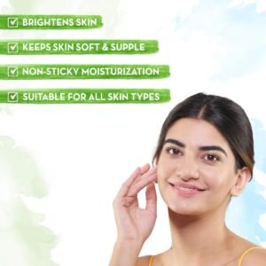 Mamaearth Ubtan Oil-Free Face Moisturizer with Turmeric & Saffron – Brightening & Lightweight – 80g