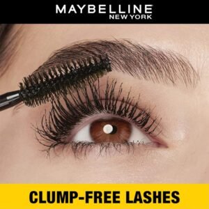 Maybelline New York Volume Express Colossal Mascara – Volumizing & Lengthening, Waterproof, Black, 10ml