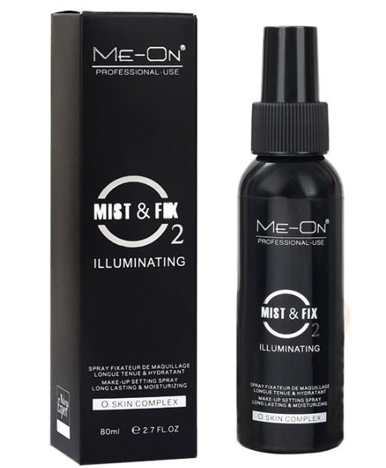 Me-On Mist and Fix Illuminating Makeup Fixer – Long-Lasting Matte Setting Spray for Flawless Makeup, 80ml - Image 2
