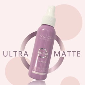 Me-On Ultra Matte Mist & Fix 2 Makeup Setting Spray – Waterproof, Long-Lasting, Cruelty-Free, 80ml