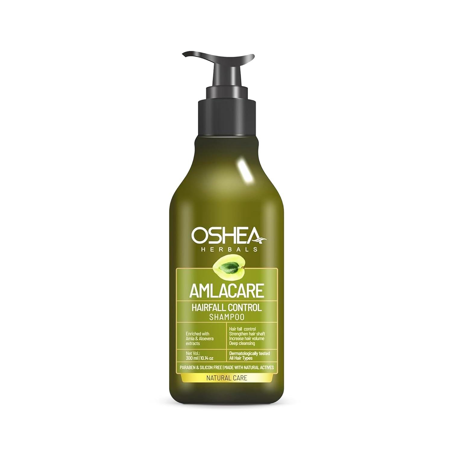 Oshea Herbals Amlacare Hairfall Shampoo – Strengthens Hair & Controls Dandruff, 300ml - Image 2