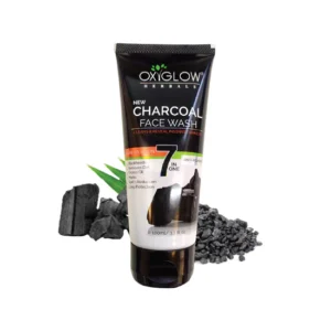OxyGlow Herbals 7 in 1 Charcoal Face Wash | Deep Exfoliation, Oil & Dirt Removal, Dark Spot Care – 100g