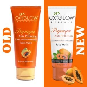 OxyGlow Papaya Face Wash | Deep Cleansing, Anti-Pigmentation & Skin Brightening – 100g