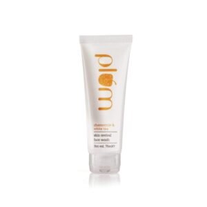 Plum Chamomile & White Tea Revival Face Wash – Mild Cleansing Gel for Instant Glow, Normal & Combination Skin – 75ml