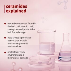 Plum Hibiscus & Ceramides Shampoo – Hydrating, Strengthening & Split-End Prevention, 250ml