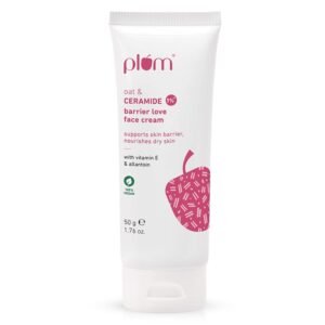 Plum Oat & 1% Ceramide Face Cream – Barrier Repair, Hydrating & Soothing – 50g