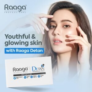 Raaga Professional De-Tan Cream | Kojic & Milk Extracts | Removes Sun Tan & Restores Natural Fairness – 72g