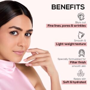 Renee Bollywood Filter Face Primer – Hydrating, Lightweight & Pore-Blurring Makeup Base, 15ml