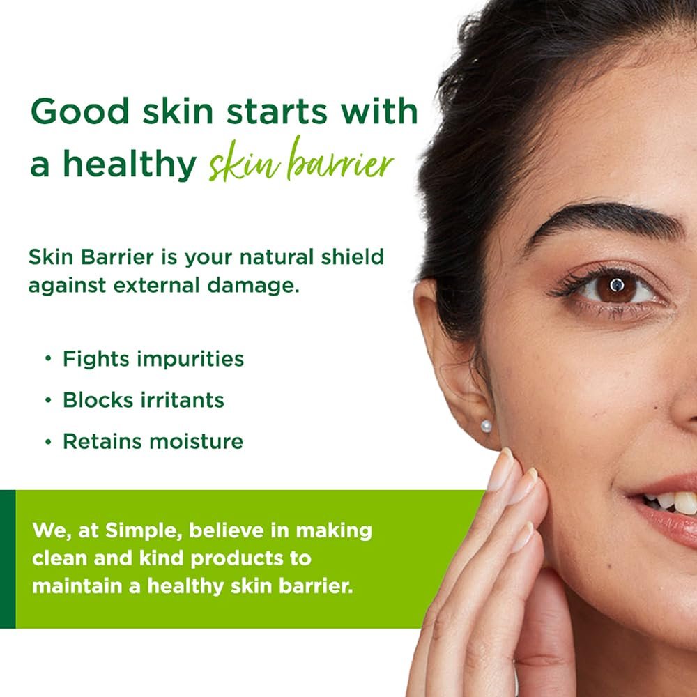 Simple Kind To Skin Refreshing Facial Wash – 100% Soap-Free Gentle Cleanser for All Skin Types - 100ml - Image 3