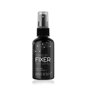 Swiss Beauty Natural Makeup Fixer – Dewy Finish, Aloe Vera & Vitamin E, Hydrating & Long-Lasting Spray, 70ml