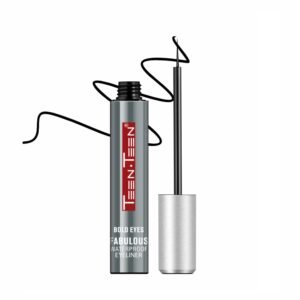 TEEN TEEN Bold Eyes Waterproof Eyeliner – Long-Lasting, Smudge-Proof, Intense Black, 4ml