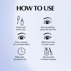 TEEN TEEN Bold Eyes Waterproof Eyeliner – Long-Lasting, Smudge-Proof, Intense Black, 4ml