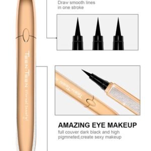 TEEN TEEN Wing It Eyeliner – Long-Lasting, Waterproof, Smooth Application & Intense Black, 1.5g