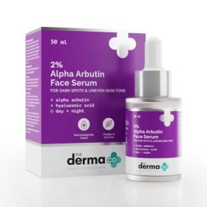 The Derma Co 2% Alpha Arbutin Face Serum – Dark Spot & Hyperpigmentation Treatment – 30ml