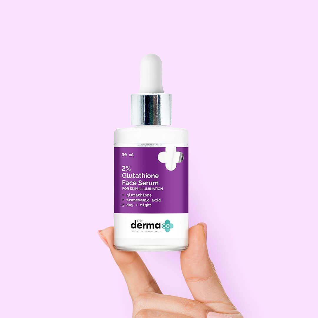 The Derma Co 2% Glutathione Face Serum – With Tranexamic Acid | Reduces Dark Spots & Boosts Skin Illumination – 30ml - Image 2