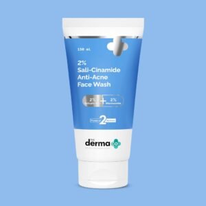 The Derma Co 2% Sali-Cinamide Anti-Acne Face Wash – With Salicylic Acid & Niacinamide for Acne & Acne Marks - 150ml