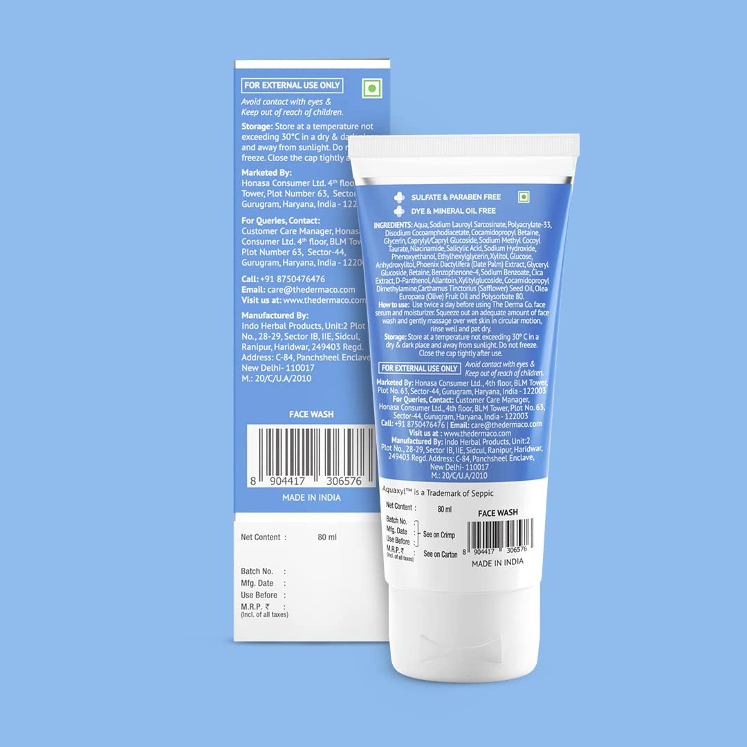 The Derma Co 2% Salicylic Acid & 2% Niacinamide Face Wash – Anti-Acne & Oil Control Cleanser – 80ml - Image 8