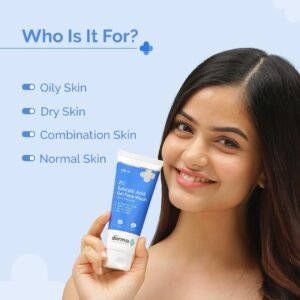 The Derma Co. 2% Salicylic Acid Gel Face Wash – Deep Cleansing & Oil Control for Oily & Acne-Prone Skin - 100ml